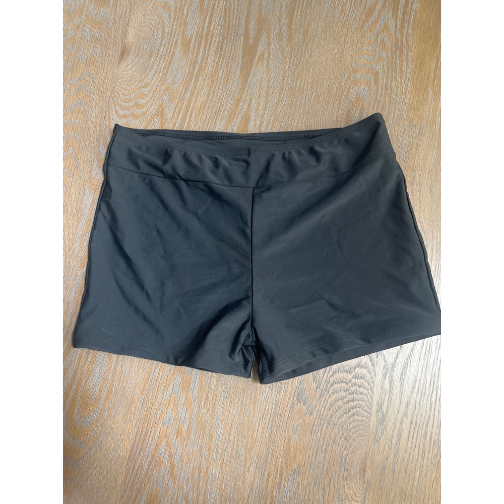 Black Swim Shorts Bottoms Medium